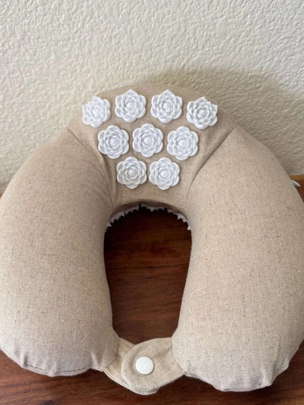 Kanjo Memory Foam Acupressure Neck Pillow